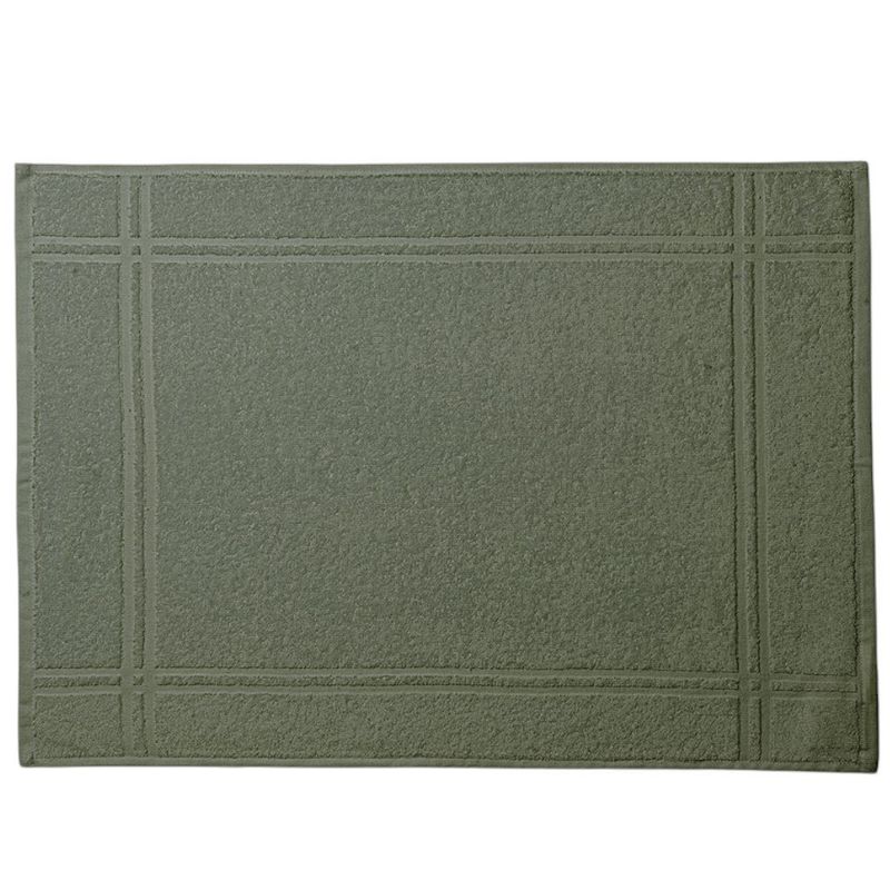 toalha de piso karsten metropole 45x65cm eucalipto (mp)