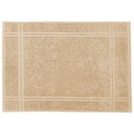 toalha de piso karsten metropole 45x65cm vanilla (mp)