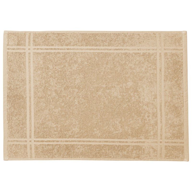 toalha de piso karsten metropole 45x65cm vanilla (mp)