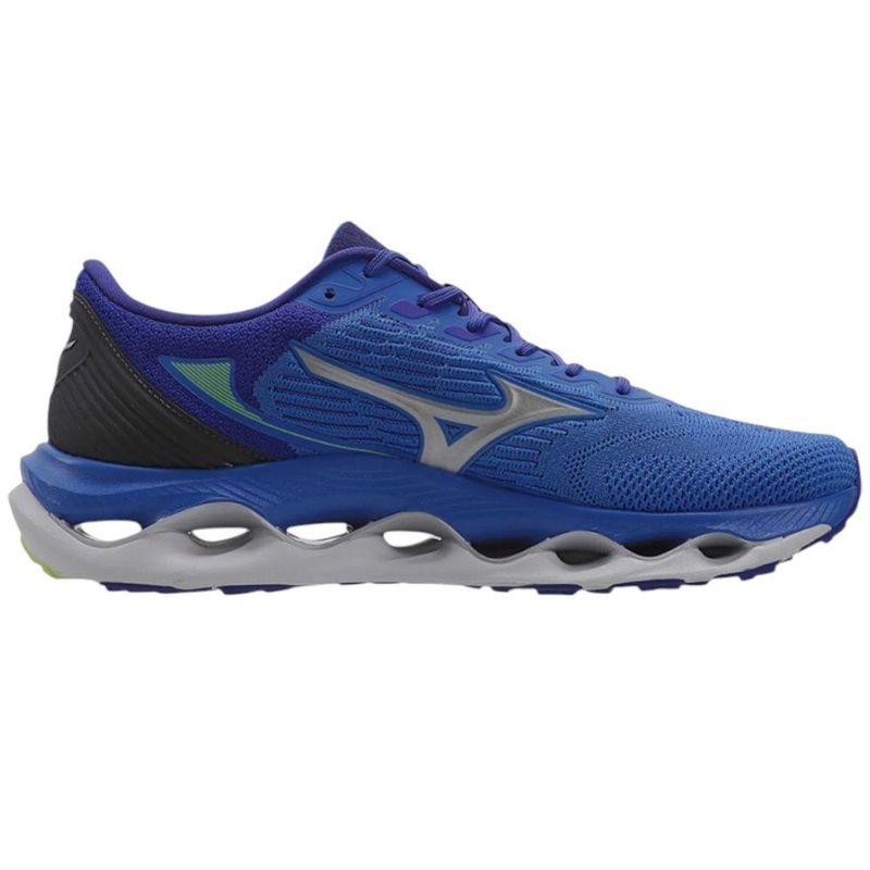 あお Tênis Masculino n°41 Mizuno Wave Legend 4 Azul Royal
