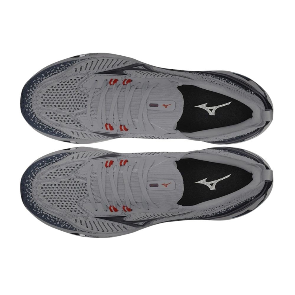 Tênis Masculino N° 39 Mizuno Wave Endeavor 3 Cinza Claro (MP)