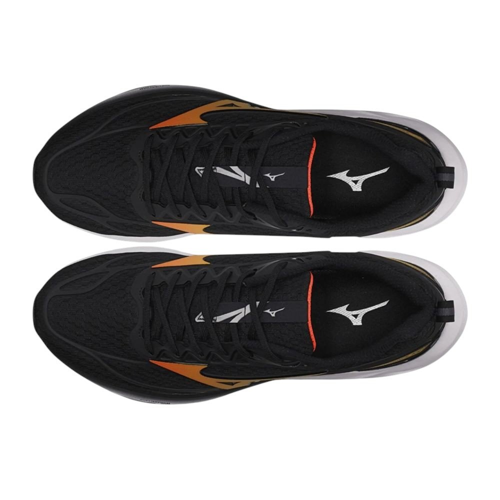 Tênis Masculino n°39 Mizuno Space 5 Preto Pétala