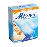 curativos transparentes flexíveis missner com 40 unidades