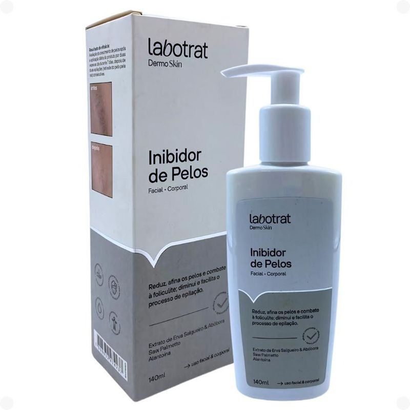 inibidor de crescimento de pelos labotrat 140ml