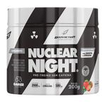 pré-treino nuclear nigth bodyaction sabor morango 200g