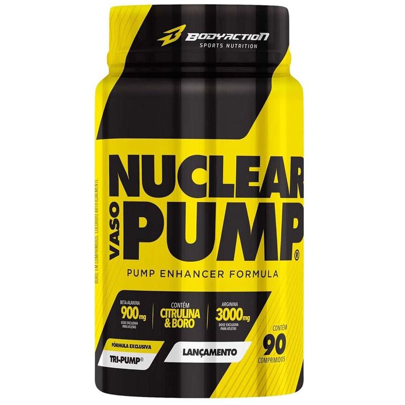 nuclear vaso pump bodyaction 90 comprimidos