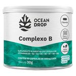 complexo b 500g 60 cápsulas ocean drop