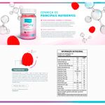gummy mulher suplemento vitamínico 60 gomas sabor framboesa equaliv