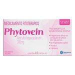 phytovein 300mg 45 cápsulas para pernas cansadas catarinense