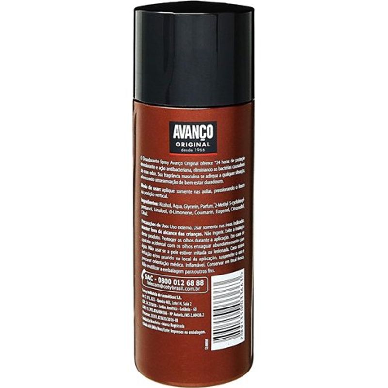 desodorante spray avanço original 85ml