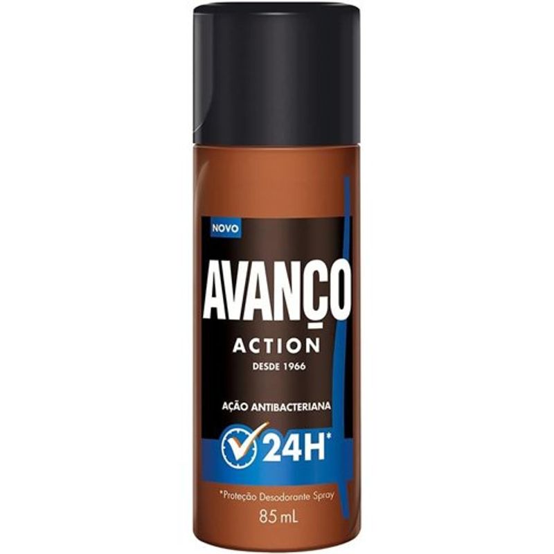 desodorante antitranspirante spray avanço action masculino 85ml
