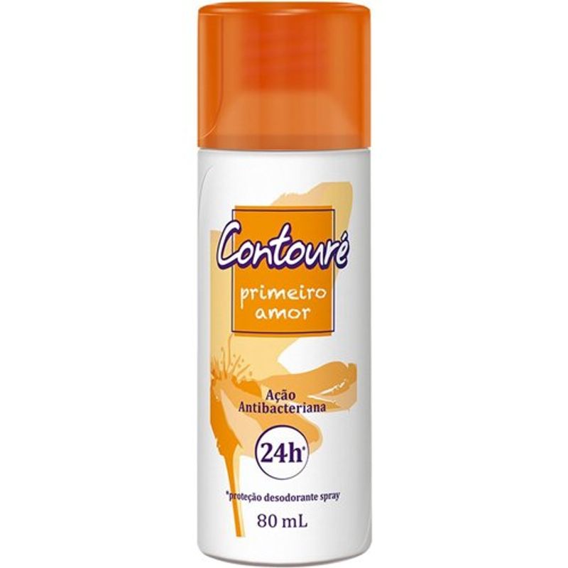 desodorante spray contouré primeiro amor 80ml