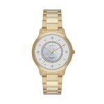 relógio feminino orient dourado fgss0241-b1kx