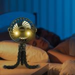 ventilador portátil welodorir recarregável preto a-bi