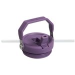 garrafa térmica stanley tumbler flip straw 887ml lilac 8572 (mp)