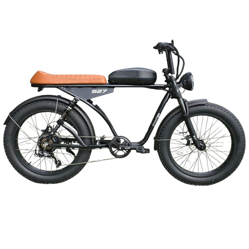bicicleta elétrica streetgo aro 24 s27 750wh bike preto (mp)