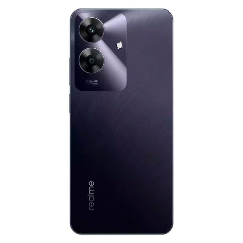 smartphone realme note 60s 256gb preto tela 6.74" câmera 32mp 8gb ram