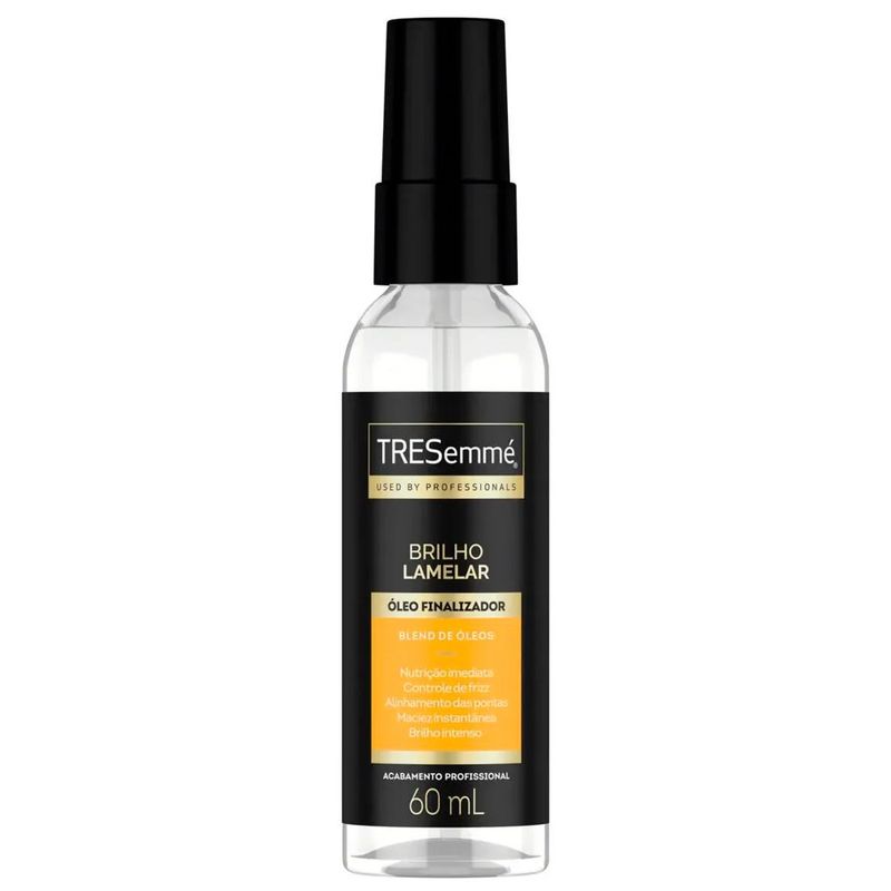 óleo finalizador capilar tresemmé brilho lamelar 60ml