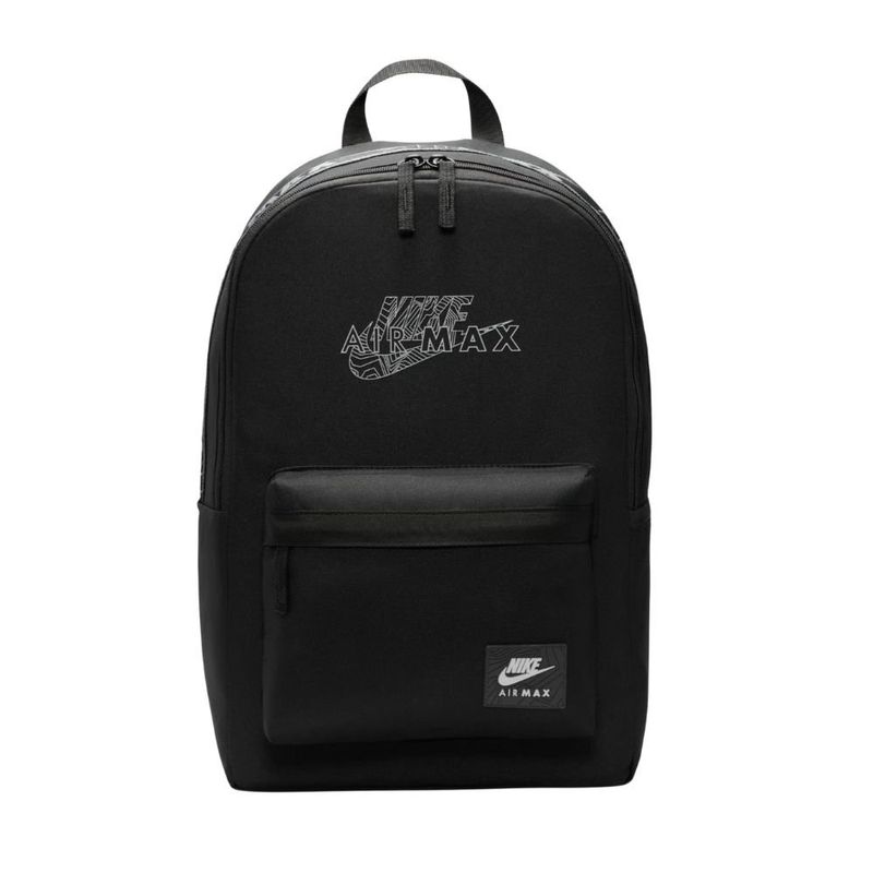 mochila nike heritage backpack airmax 25l preto 217109 (mp)