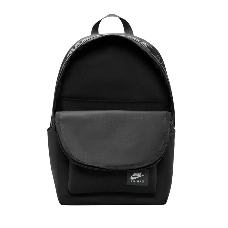 mochila nike heritage backpack airmax 25l preto 217109 (mp)