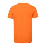 camiseta masculina p nike club sportswear laranja 246684 (mp)