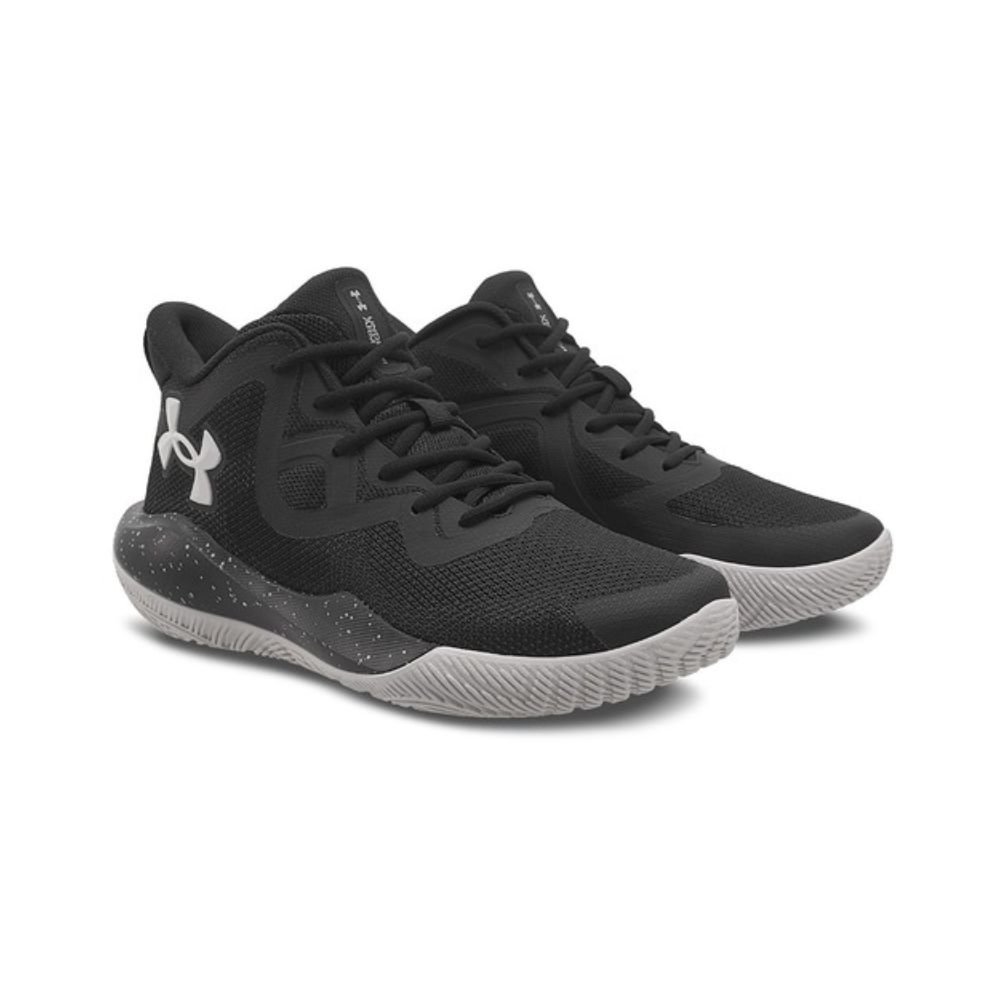 Tênis Esportivo Masculino N°42 Under Armour Bankshot Se Preto E Branco (MP)
