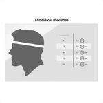 capacete articulado peels tr1 control azul fosco e marinho 58 (mp)
