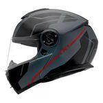 capacete articulado peels tr1 control grafite e preto 56 (mp)