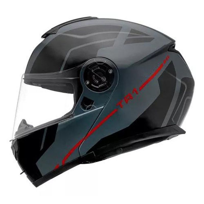 capacete articulado peels tr1 control grafite e preto 56 (mp)