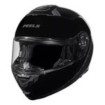 capacete articulado peels tr1 nkd preto brilho e grafite 60 (mp)