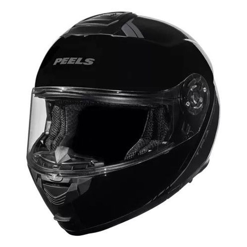 capacete articulado peels tr1 nkd preto brilho e grafite 60 (mp)