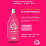 leite de rosas loção tradicional 310ml