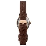 relógio feminino technos marrom 2035nco/0m