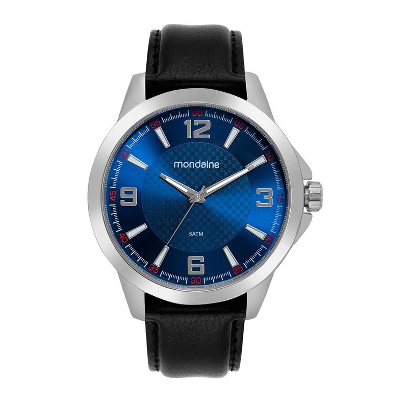 relógio mondaine masculino preto 99791g0mvnh1