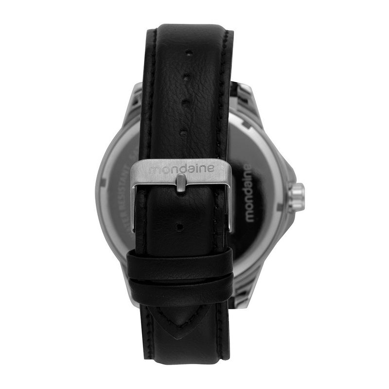 relógio mondaine masculino preto 99791g0mvnh1