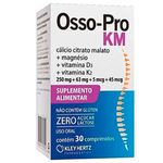 osso-pro km 30 comprimidos suplemento cálcio magnésio vitamina d e k hertz