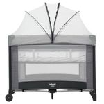 berço portátil infanti hello desmontável até 18kg imp02442 cinza risca (mp)