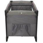 berço portátil infanti hello desmontável até 18kg imp02442 cinza risca (mp)