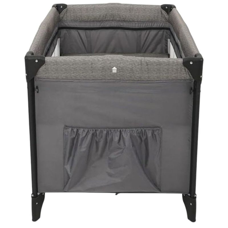 berço portátil infanti hello desmontável até 18kg imp02442 cinza risca (mp)