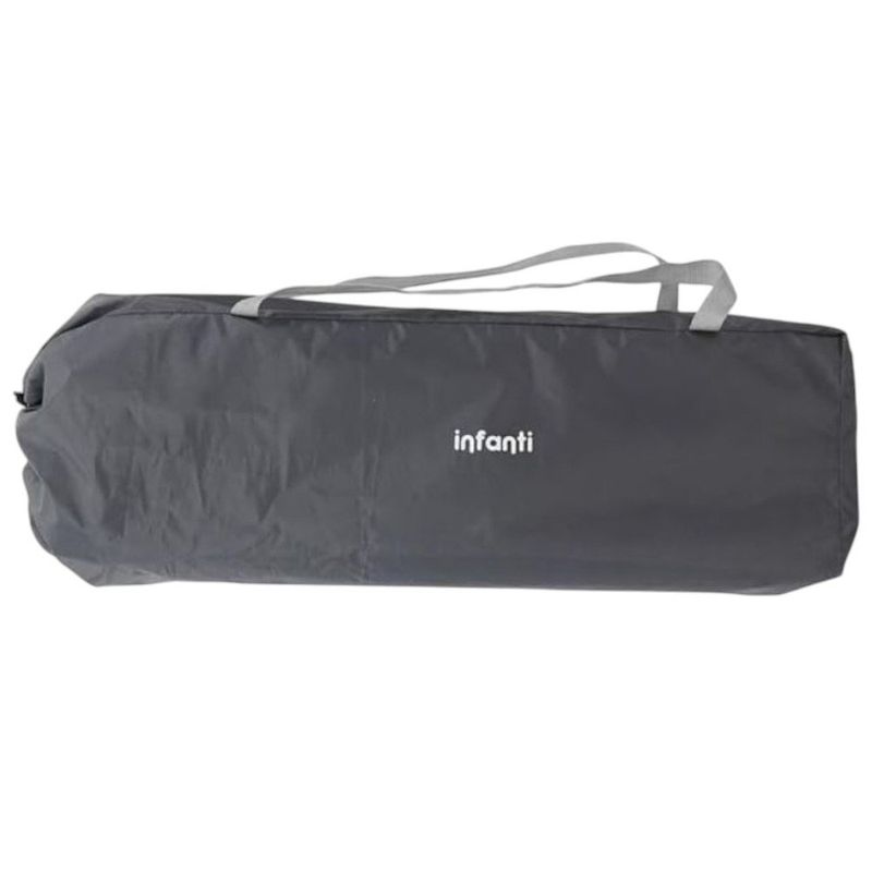 berço portátil infanti hello desmontável até 18kg imp02442 cinza risca (mp)