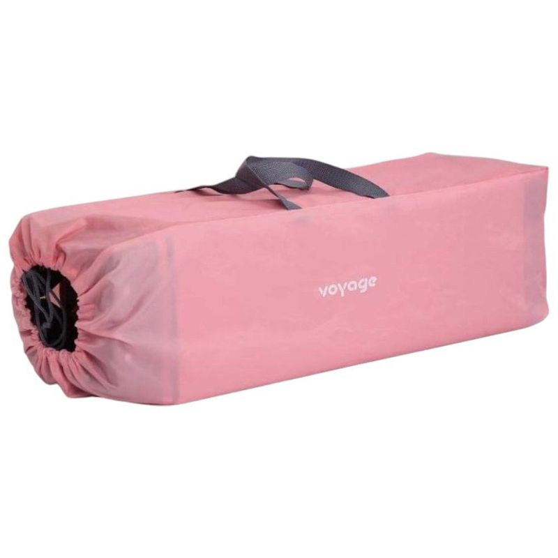 berço fit portátil voyage desmontável até 15kg com mosquiteiro imp01724 rosa geo (mp)