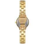 kit relógio feminino condor dourado co2035npg/k4k