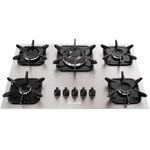 cooktop mueller 5 bocas mcg5bk alumínio