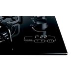 cooktop 5 bocas brastemp a gás preto bdt85aeuna