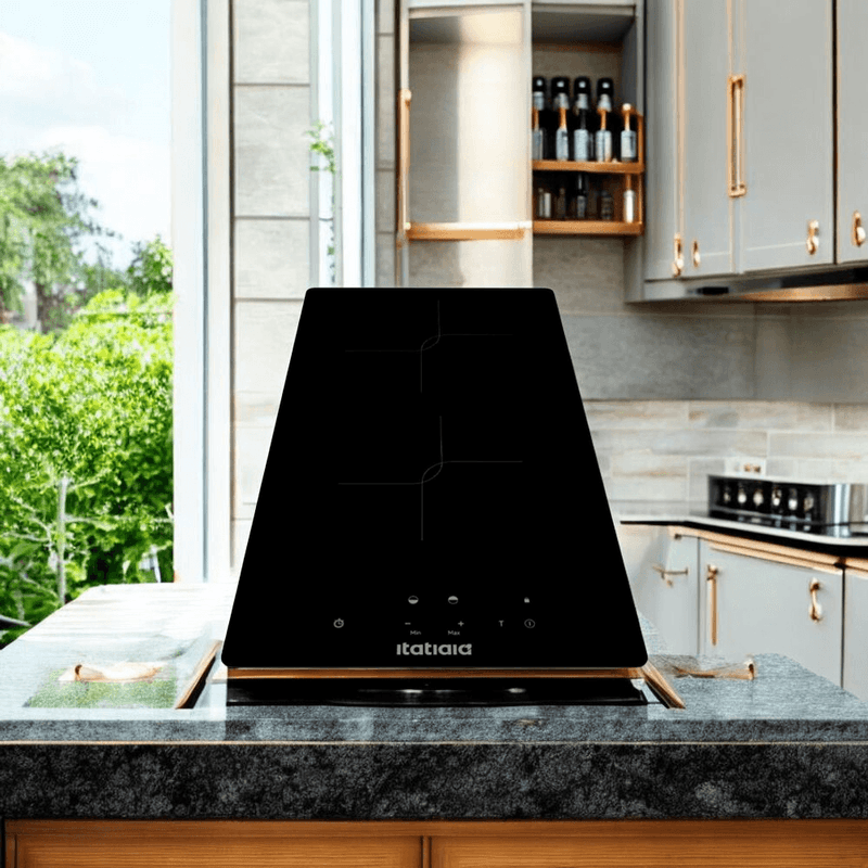 cooktop de indução 2 bocas itatiaia midi essencial 220v preto (mp)
