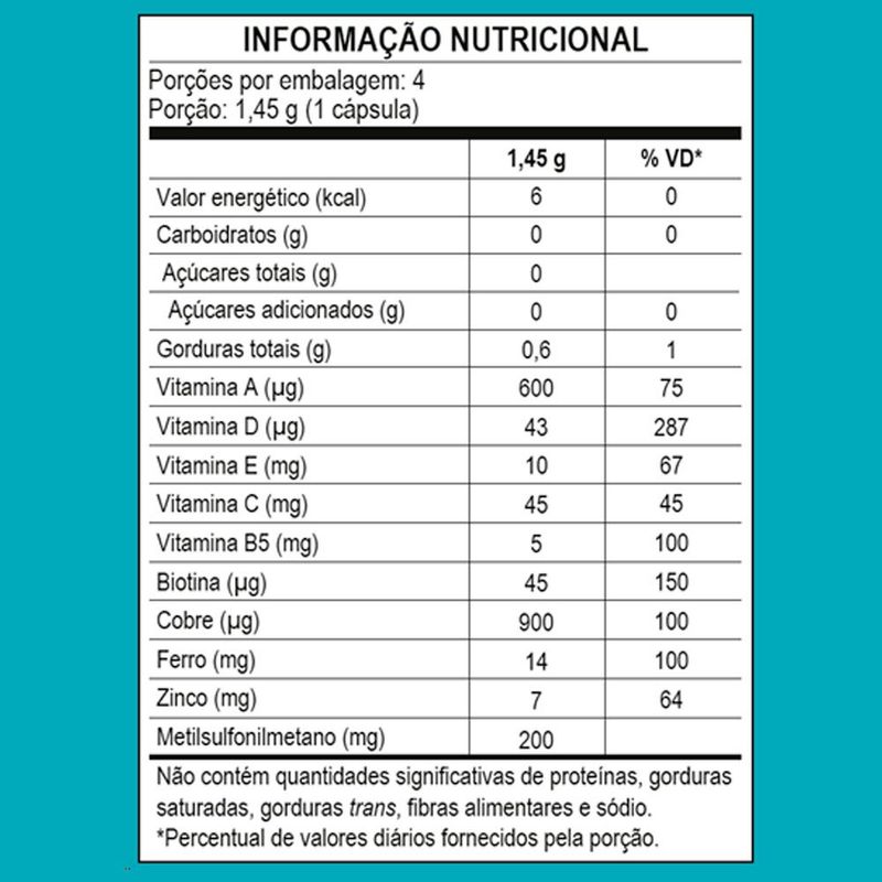 nouve biotin 30 cápsulas suplemento alimentar biotina vitaminas e minerais mantecorp