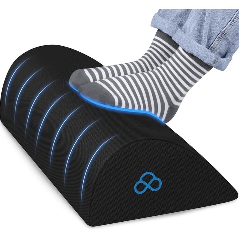 almofada de apoio para pés steplively preto a-bi