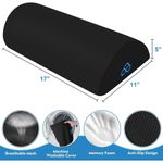 almofada de apoio para pés steplively preto a-bi