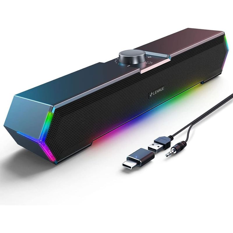 alto-falante usb para desktop lenrue a-bi