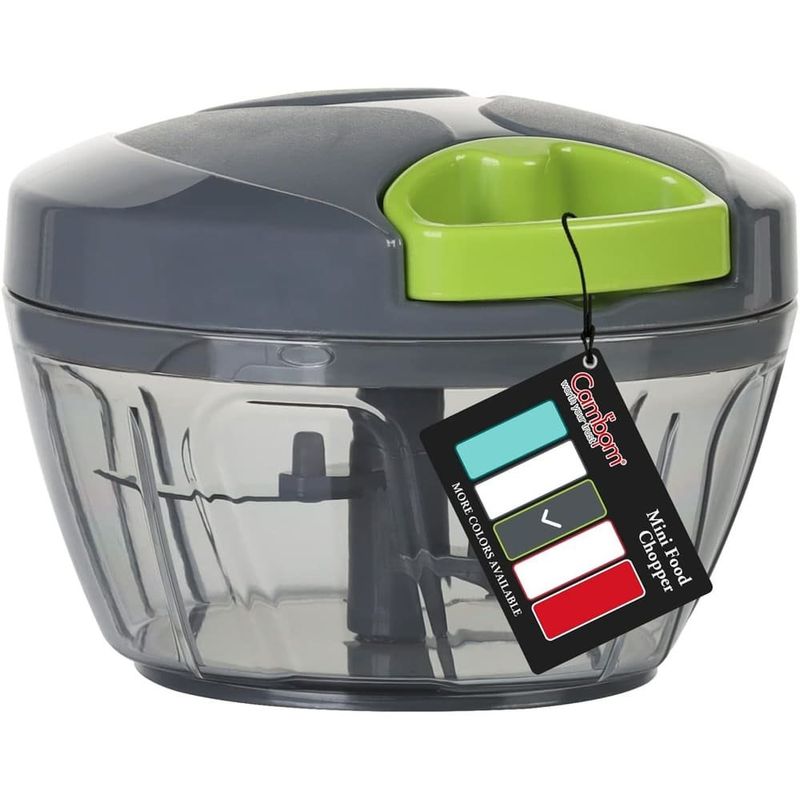 cortador manual de alimentos cambom - 550ml cinza a-bi
